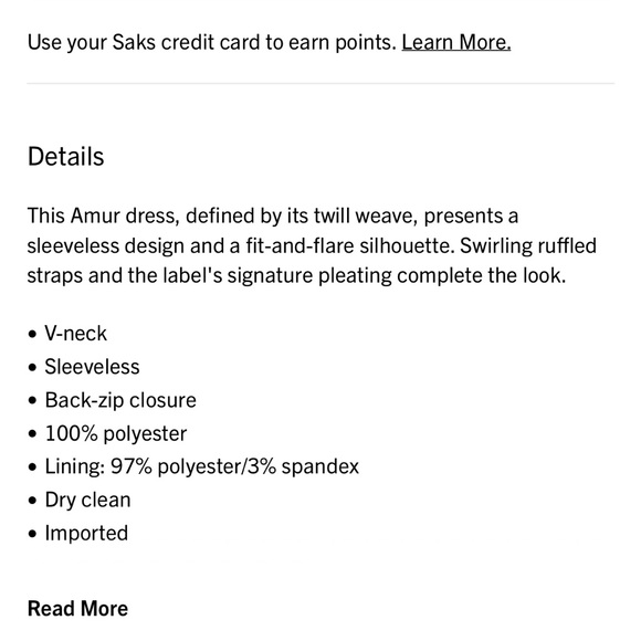 Amur Kitty Ruffle strap dress pink cabaret - Picture 5 of 9